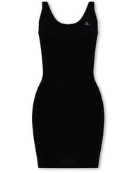 Vivienne Westwood - Orb Embroidered Knitted Dress - Lyst
