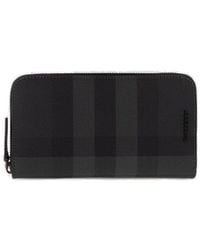Burberry - Wallet With Logo, - Lyst