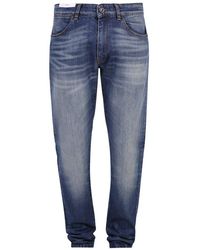 PT01 - Low-rise Slim Fit Jeans - Lyst
