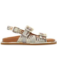 Missoni - Zigzag Double Buckled Sandals - Lyst