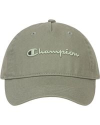 Champion - Script Embroidery Adjustable Cap - Lyst