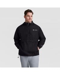 Champion - Stadium Packable Jacket, Script Logo - Lyst