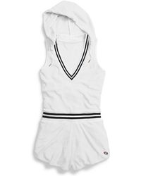 white champion jumpsuit