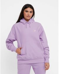 Purple Champion Hoodies for Women | Lyst
