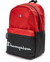 champion backpack womens red