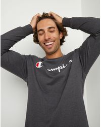 Champion Long-sleeve t-shirts for Men | Online Sale up to 47% off | Lyst