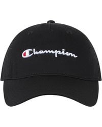 Champion - Script Embroidery Adjustable Cap - Lyst