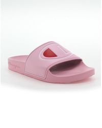 Champion pink slippers sale