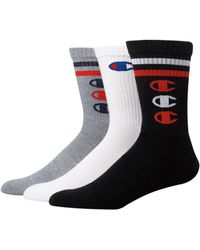 champion socks red