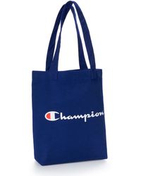champion tote bag womens silver