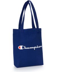 champion tote bag womens blue