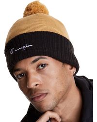 Champion Synthetic Beanie With Pom in 