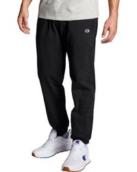 champion closed bottom jersey pants