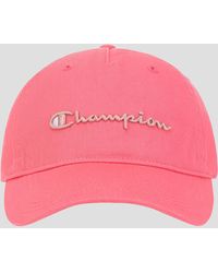 Champion - Script Embroidery Adjustable Cap - Lyst