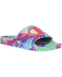 champion women's ipo camo slides