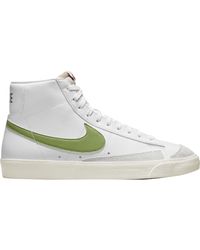 Nike Blazer Mid By You Custom Shoe in White for Men | Lyst