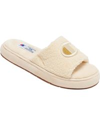 fuzzy champion slippers