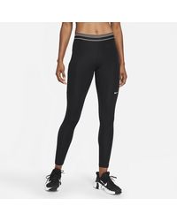Nike Legend 2.0 Tight Dri-fit™ Cotton Capri in Black/Black/White (Black) |  Lyst
