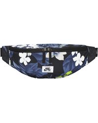 nike floral bum bag