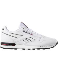 reebok classic mens leather clip trainer