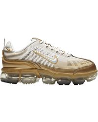 nike vapormax white gold