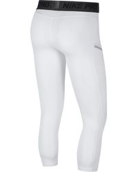 nike pro hypercool 3/4 tights