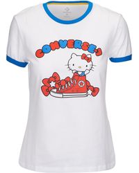 white converse t shirt womens