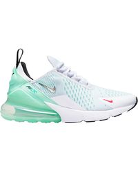 Nike Synthetic Air Max 270 React Trainers In Pink Gray Lyst