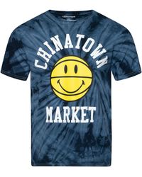 guess x chinatown market x smiley big question logo tee
