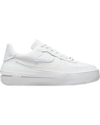 Nike Leather Air Force 1 Sage Low Shoe 