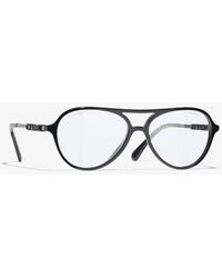 CHANEL - Pilot Light Glasses - Lyst