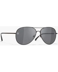 CHANEL - Pilot Sunglasses - Lyst