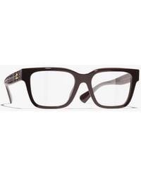 CHANEL - Square Eyeglasses - Lyst