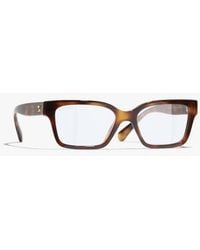 CHANEL - Rectangle Light Glasses - Lyst