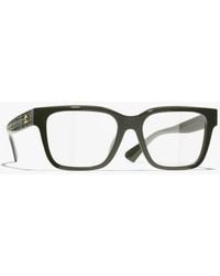 CHANEL - Square Eyeglasses - Lyst