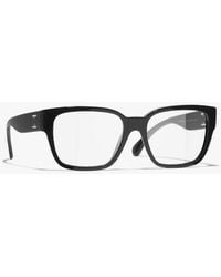 CHANEL - Square Eyeglasses - Lyst