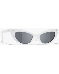 CHANEL - Cat-Eye Sunglasses - Lyst