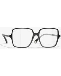 CHANEL - Square Eyeglasses - Lyst