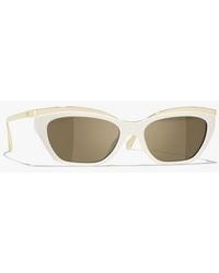 CHANEL - Cat-Eye Sunglasses - Lyst