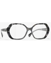 CHANEL - Square Eyeglasses - Lyst