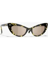 CHANEL - Cat-Eye Sunglasses - Lyst