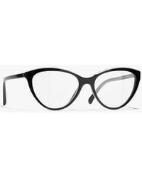 CHANEL - Cat-Eye Eyeglasses - Lyst