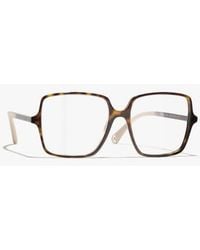 CHANEL - Square Eyeglasses - Lyst