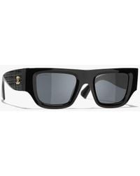 CHANEL - Square Sunglasses - Lyst