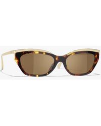 CHANEL - Cat-Eye Sunglasses - Lyst