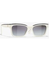 CHANEL - Square Sunglasses - Lyst