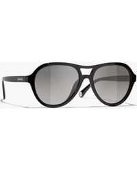 CHANEL - Pilot Sunglasses - Lyst