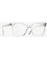 CHANEL - Square Eyeglasses - Lyst