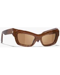 CHANEL - Cat-Eye Sunglasses - Lyst