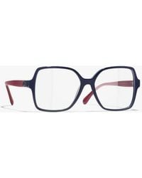 CHANEL - Square Eyeglasses - Lyst